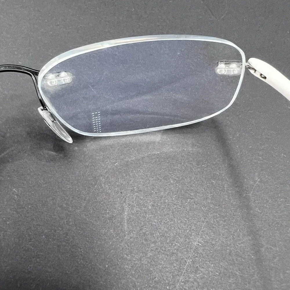 Silhouette Eyeglasses Rimless Frames Titanium White / Black